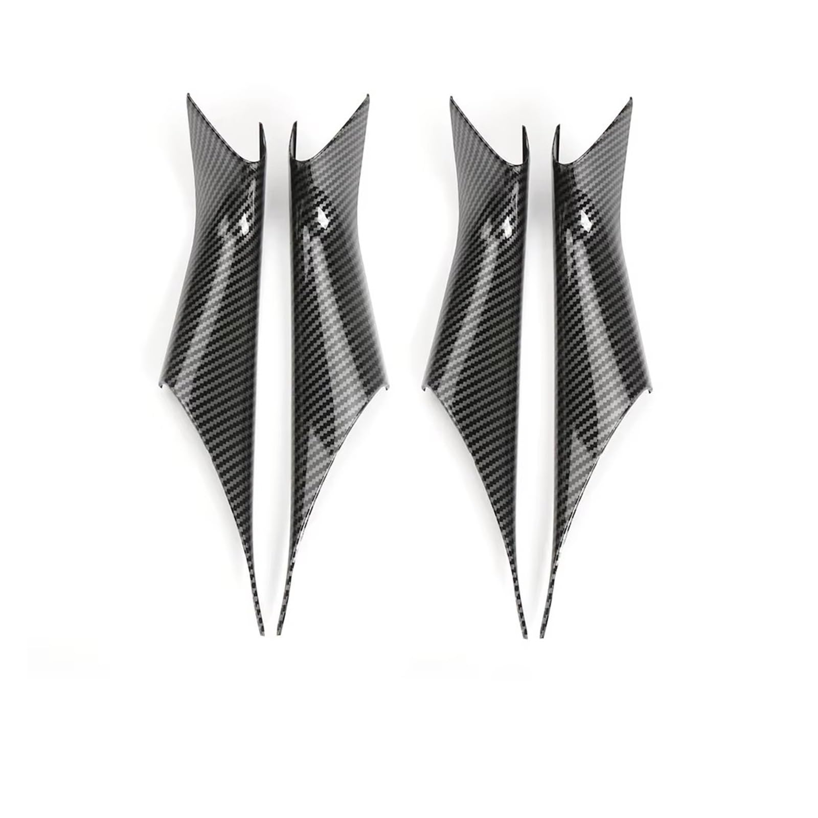 Für G30 Für 5 Serie Für X3 Für X4 Für Ix3 Für G01 Für G02 2017-2023 Auto Innentürgriff Panel Pull Trim Abdeckung Carbon Fiber Interior Auto Griff Innentür(Carbon Fiber 1Set) von LPXYZD