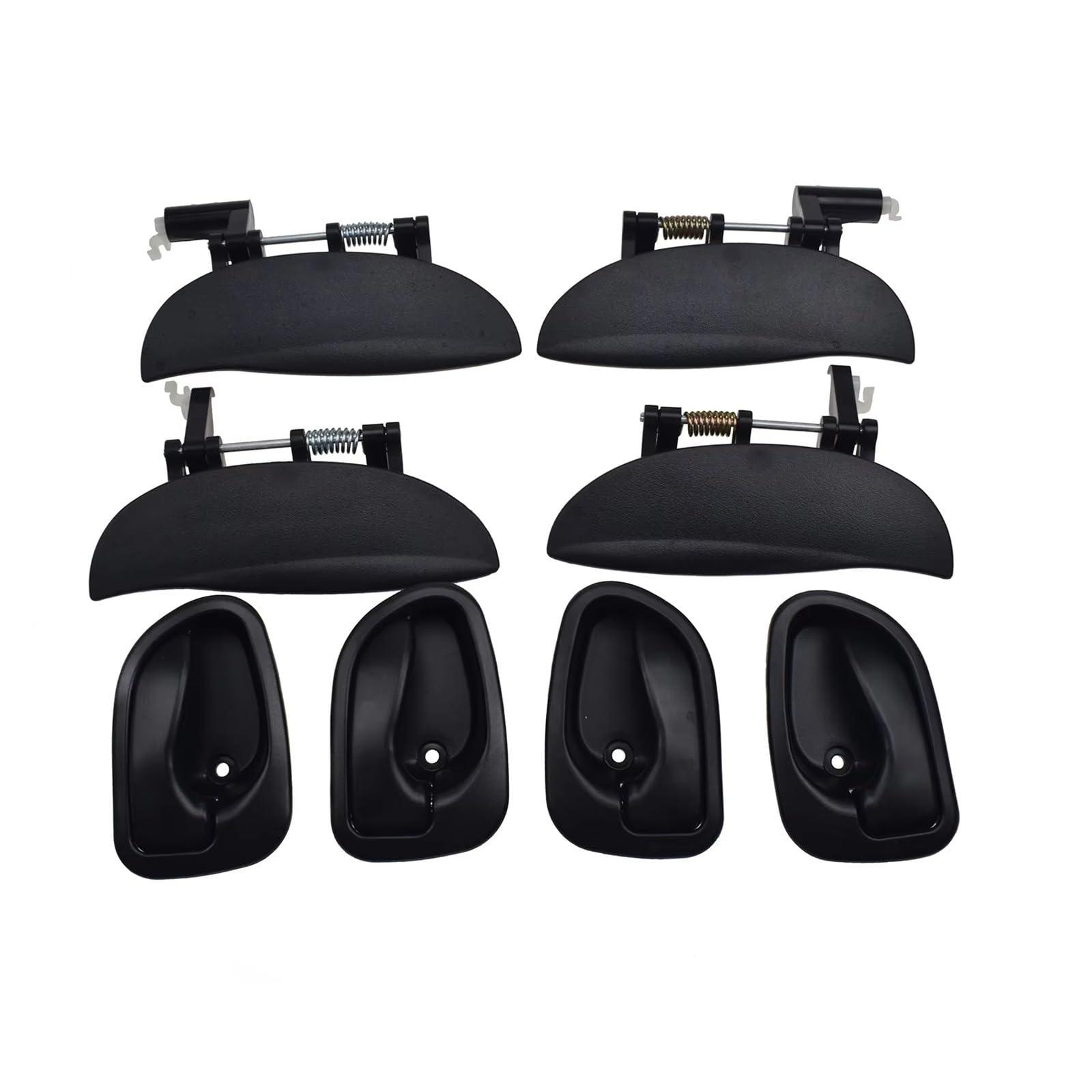Für Hyundai Für Atos Für Sanatro 1997 1998 1999 2000 2001 2002 2003 2004 2005 Innen Außentürgriffe 82650-02000 82660-02000 Auto Griff Innentür(Full Set 8pcs) von LPXYZD