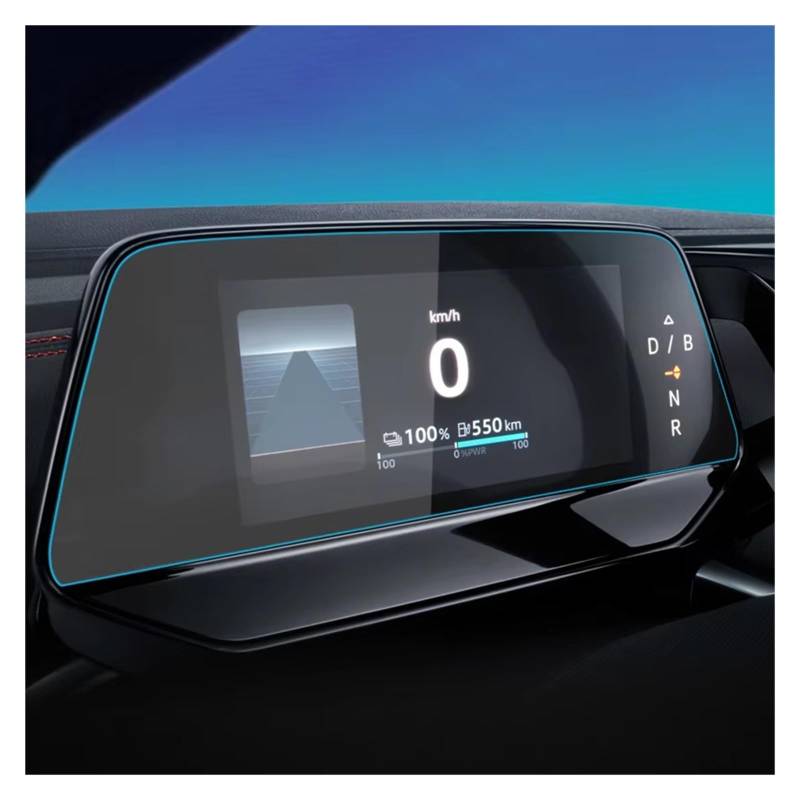 GPS Displayschutzfolie 12 Zoll Für VW Für ID.4 2021 2022 2023 Auto GPS Display Gehärtetes Glas Display-schutzfolie Auto Aufkleber Auto Displayschutz Folie(Anti-blue-ray) von LPXYZD