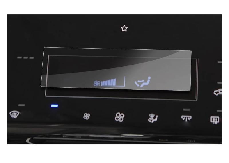 GPS Displayschutzfolie 2PCS Für Tucson Für NX4 2021 2022 Auto Klimaanlage Screen Protector Auto Innen Organizer PET Film 121 * 34MM Auto Displayschutz Folie von LPXYZD