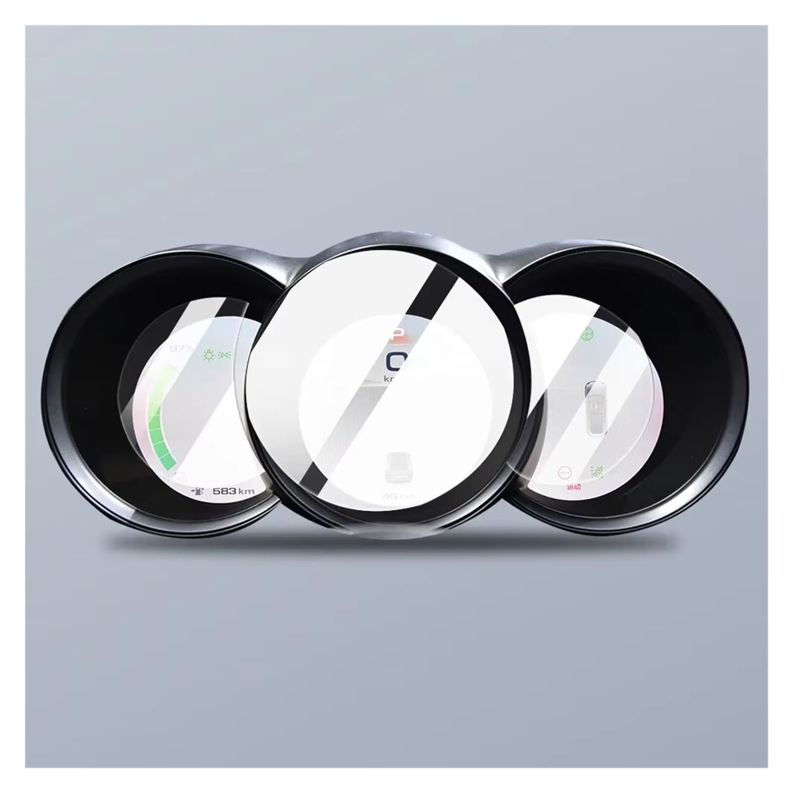 GPS Displayschutzfolie Auto Center Konsole Bildschirm TPU Transparent Anti Scratch Film LCD Bildschirm Für GWM Für Ora 07 2022 2023 2024 Auto Displayschutz Folie(Matte) von LPXYZD