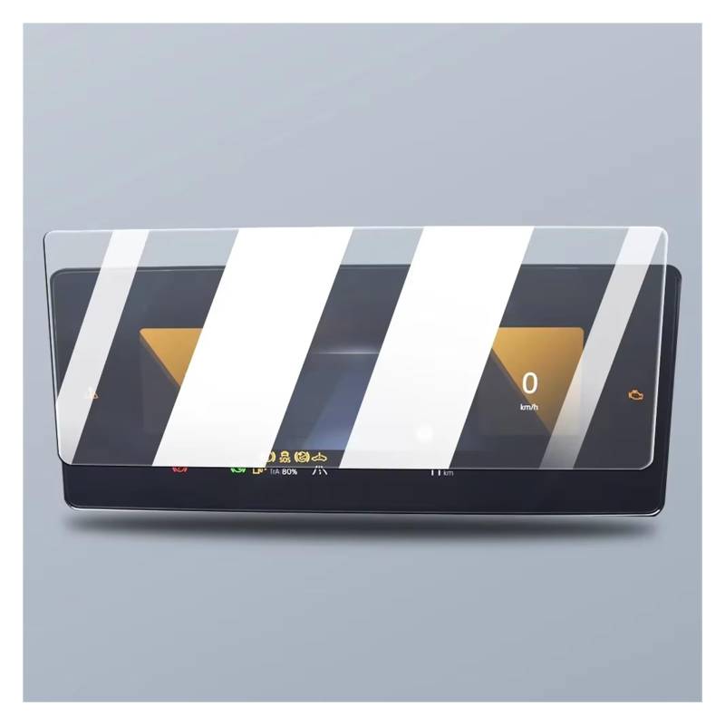 GPS Displayschutzfolie Auto GPS Navigation Film LCD Bildschirm Gehärtetes Glas Schutz Film Anti-scratch-Film Für VW Für TAVENDOR 2023 2024 Auto Displayschutz Folie(High definition) von LPXYZD