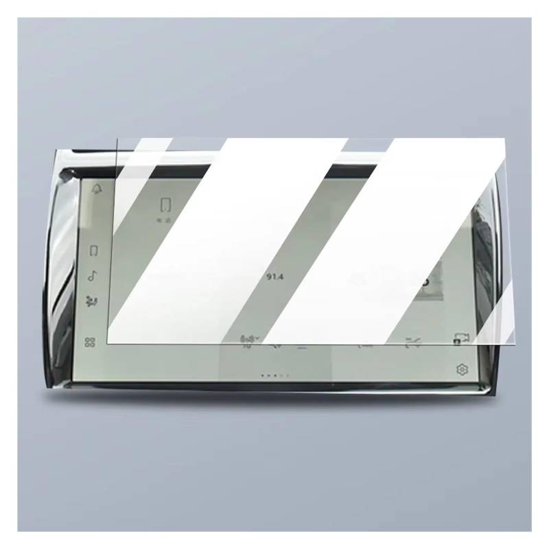 GPS Displayschutzfolie Auto GPS Navigation Film LCD Bildschirm Gehärtetes Glas Schutz Film Für Jaguar Für E-PACE 2022 2023 2024 Auto Displayschutz Folie(High definition) von LPXYZD