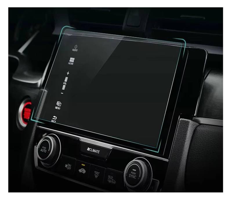 GPS Displayschutzfolie Auto Touch GPS Navigation Bildschirm Schutz Einscheiben-gehärtetem Film Für Civic 2016 2017 2018 2019 2020 10th Auto Displayschutz Folie von LPXYZD