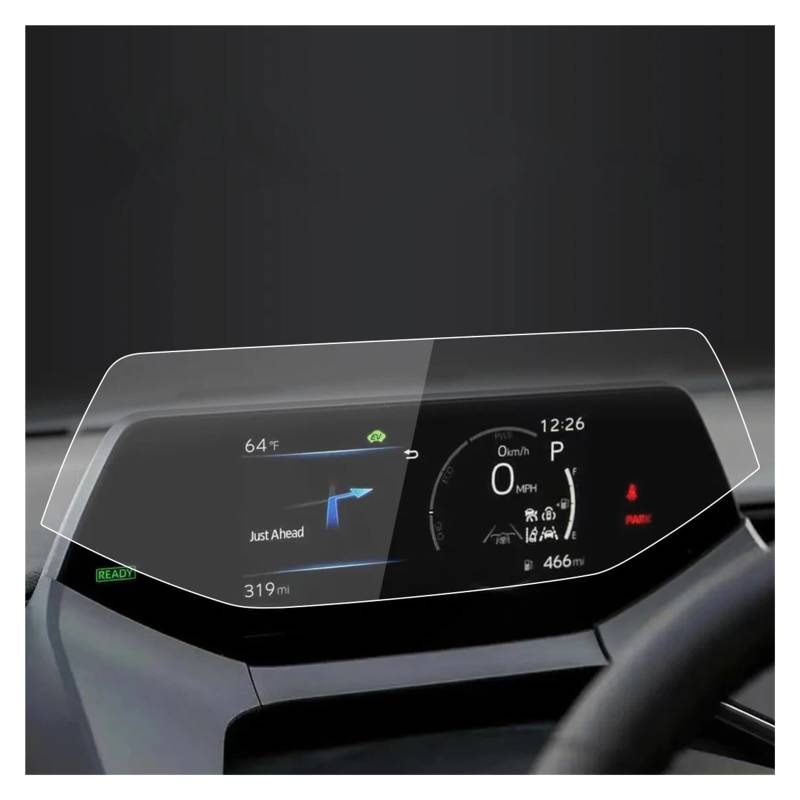 GPS Displayschutzfolie Auto Zentrale ConsoleTempered Glas Schutz Film Navigator Schutz Film Für Toyota Für Prius 2023 Auto Displayschutz Folie(23 Prius meter HD) von LPXYZD