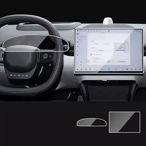 GPS Displayschutzfolie Displayschutzfolie Aus Gehärtetem Glas Für LCD-GPS-Navigation Und Armaturenbrett Für Zeekr 001 007 2024 2025 Auto Displayschutz Folie von LPXYZD