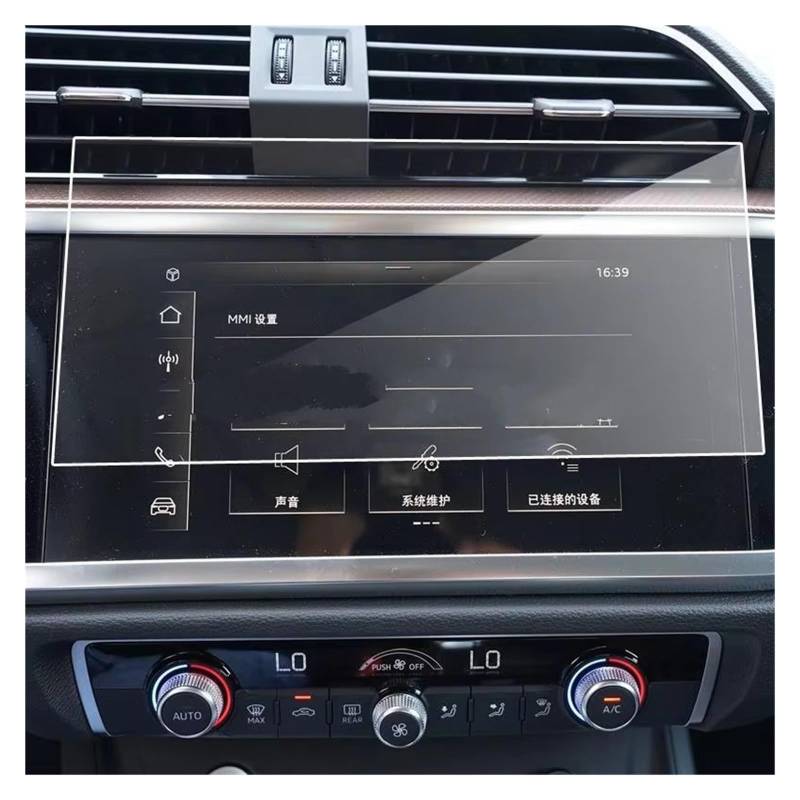 GPS Displayschutzfolie Displayschutzfolie Aus Gehärtetem Glas Für Q3 2021 2022 Auto-Navigation GPS Armaturenbrett Bildschirmfolie Auto Displayschutz Folie von LPXYZD