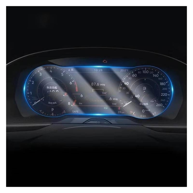GPS Displayschutzfolie Displayschutzfolie Aus Gehärtetem Glas Für VW Für Arteon 2019 Automotiv-Instrumententafel-Membran Kratzfeste Folie Auto Displayschutz Folie von LPXYZD