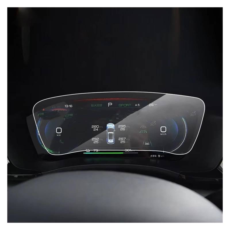 GPS Displayschutzfolie Für BYD Für SEAL U 2023 2024 12.3 Zoll Auto Instrument Digital Cockpit Bildschirm Anti-scratch-Film Auto Displayschutz Folie von LPXYZD