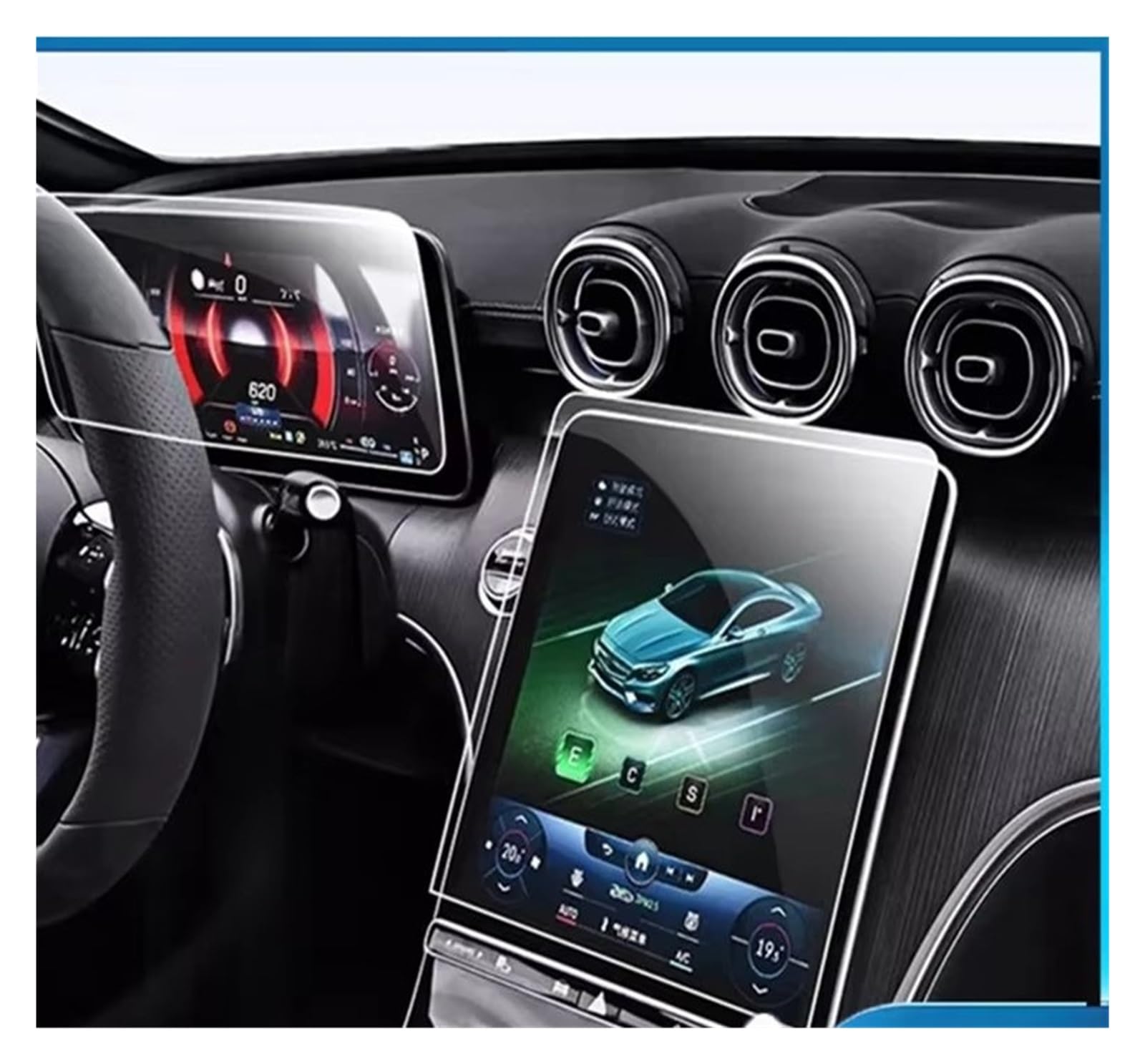 GPS Displayschutzfolie Für Benz Für C-Klasse Für W206 2022 Auto Navigation Display Gehärtetem Glas Screen Protector Auto Displayschutz Folie GPS Displayschutzfolie Für Benz Für C-Klasse Für W206 2022 Auto Navigation Display Gehärtetem Glas Screen Protector Auto Displayschutz Folie von LPXYZD