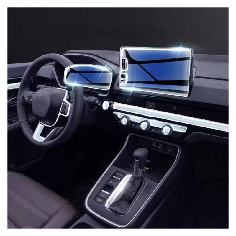 GPS Displayschutzfolie Für CRV Für 6th 2023 2024 Getriebe Panel NavigationInterior Bildschirm Abdeckung Anti-Scratch TPU Schutz Film Auto Displayschutz Folie(Left Hand Driver) von LPXYZD
