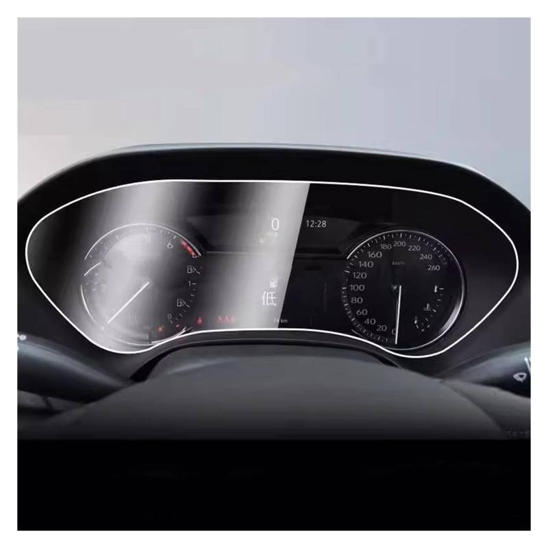 GPS Displayschutzfolie Für Cadillac Für CT4 Für XT4 2018 2019 2020 2021 2022 2023 Auto Innen Instrument Panel Membran LCD Bildschirm Anti-scratch-Film Auto Displayschutz Folie von LPXYZD