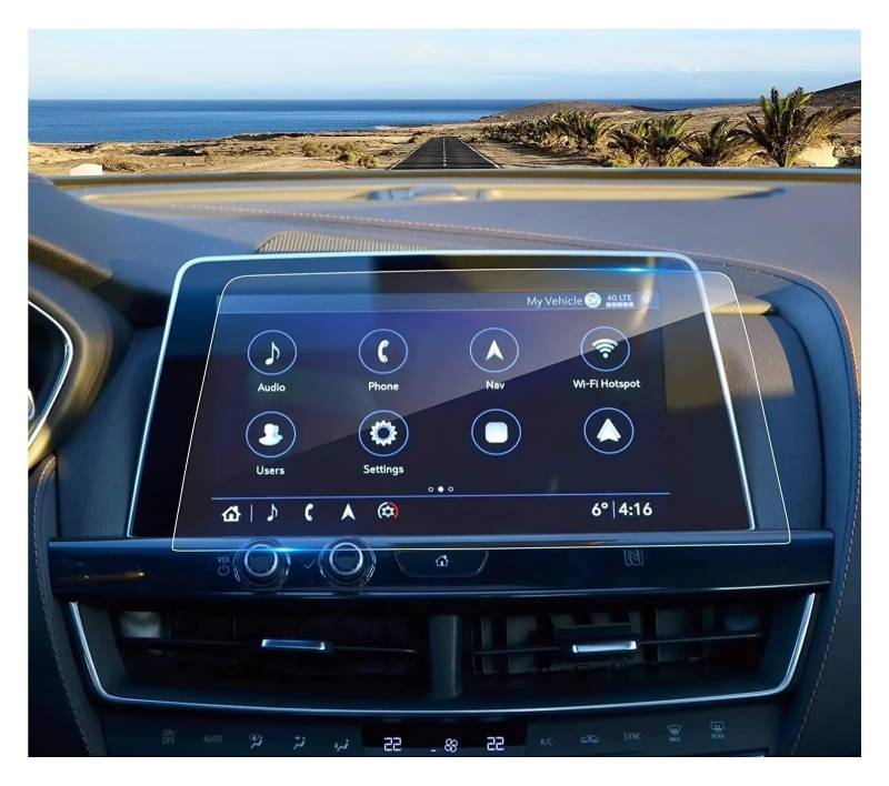 GPS Displayschutzfolie Für Cadillac Für CT5 2020 2021 2022 2023 10 Zoll Auto Gps Navigation Anti-scratch-Film Gehärtetes Glas Displayschutzfolie Auto Displayschutz Folie von LPXYZD