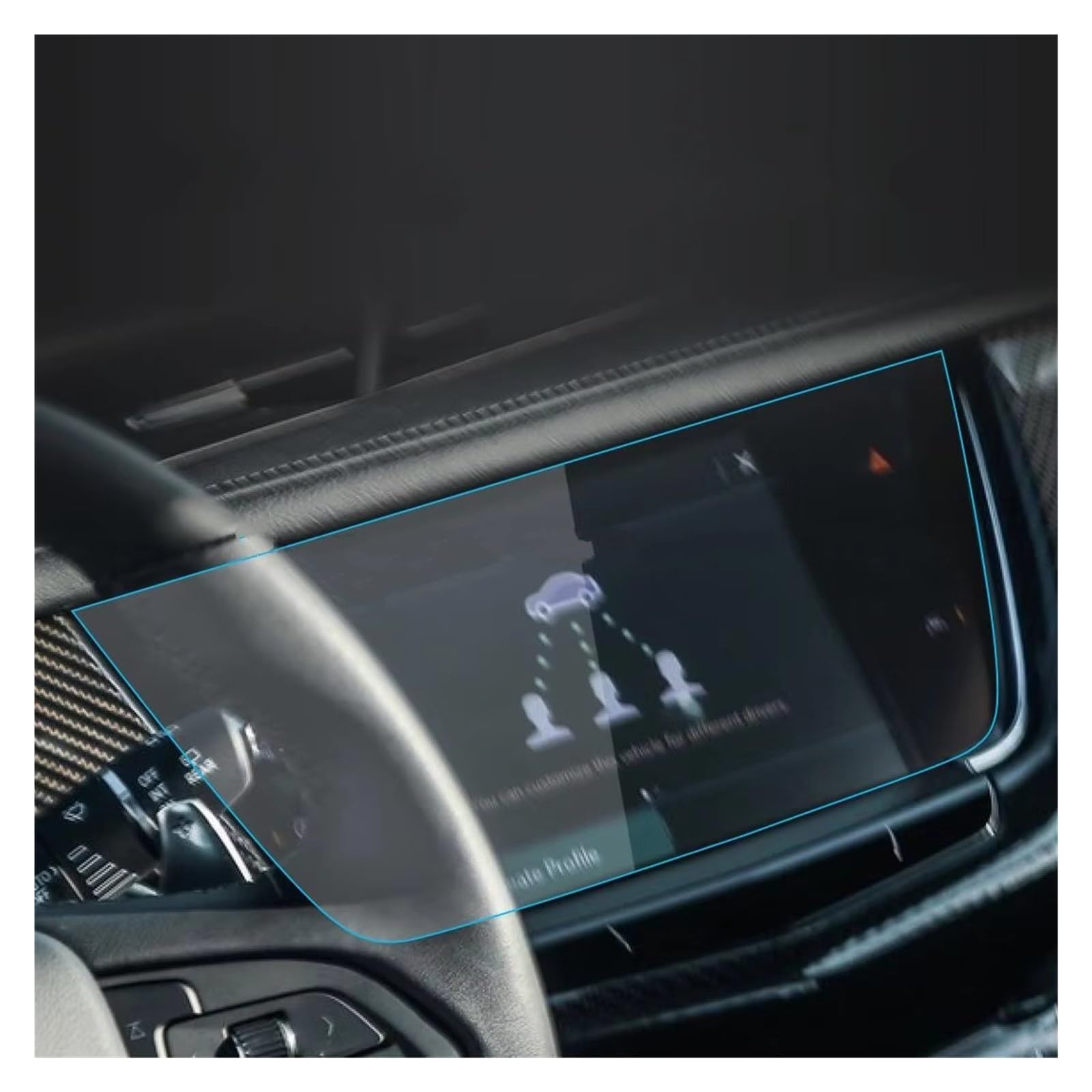 GPS Displayschutzfolie Für Cadillac Für XT6 2019 2020 2021 2022 2023 8 Zoll Auto GPS Navigation LCD Bildschirm Anti-scratch Schutz Film Auto Displayschutz Folie GPS Displayschutzfolie Für Cadillac Für XT6 2019 2020 2021 2022 2023 8 Zoll Auto GPS Navigation LCD Bildschirm Anti-scratch Schutz Film Auto Displayschutz Folie von LPXYZD