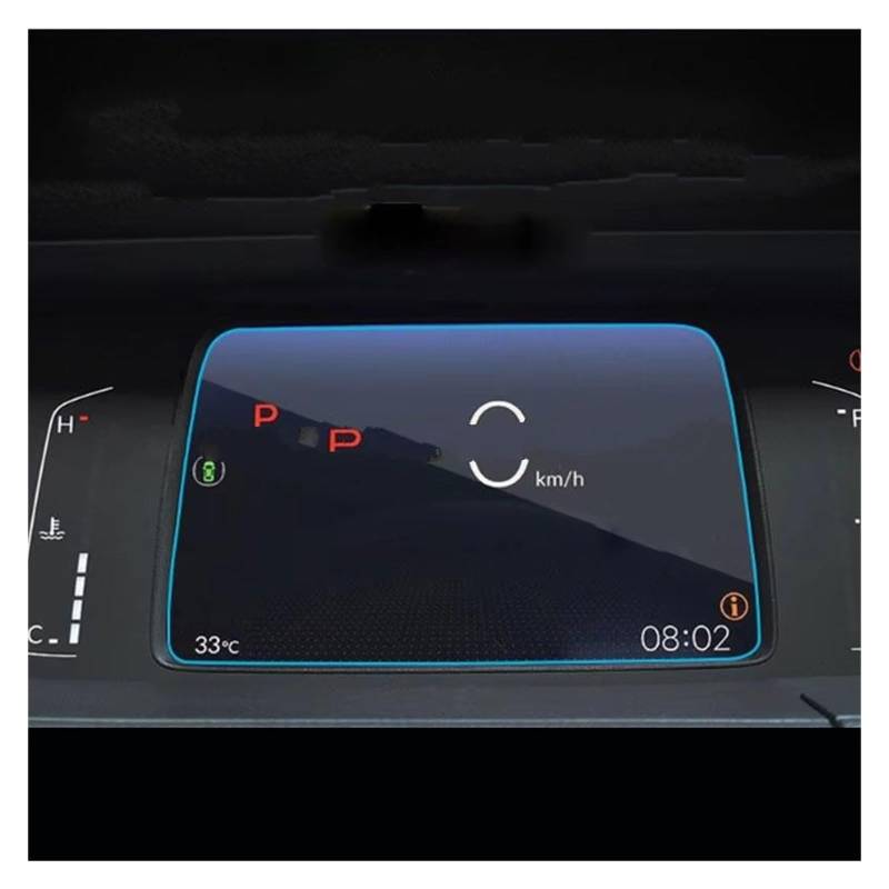 GPS Displayschutzfolie Für Fit Für Limousine 2021 2022 2023 GPS-Instrumentenbildschirm Innenaufkleber Anti-Kratz-Displayschutzfolie Auto Displayschutz Folie von LPXYZD