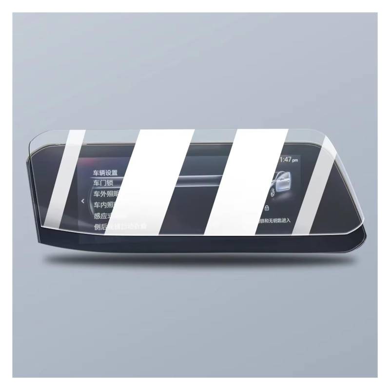 GPS Displayschutzfolie Für Mazda 3 Für Axela 2020 2021 2022 2023 Auto GPS Navigation Film LCD Bildschirm Gehärtetes Glas Schutz Film Anti-scratch-Film Auto Displayschutz Folie(High definition) von LPXYZD