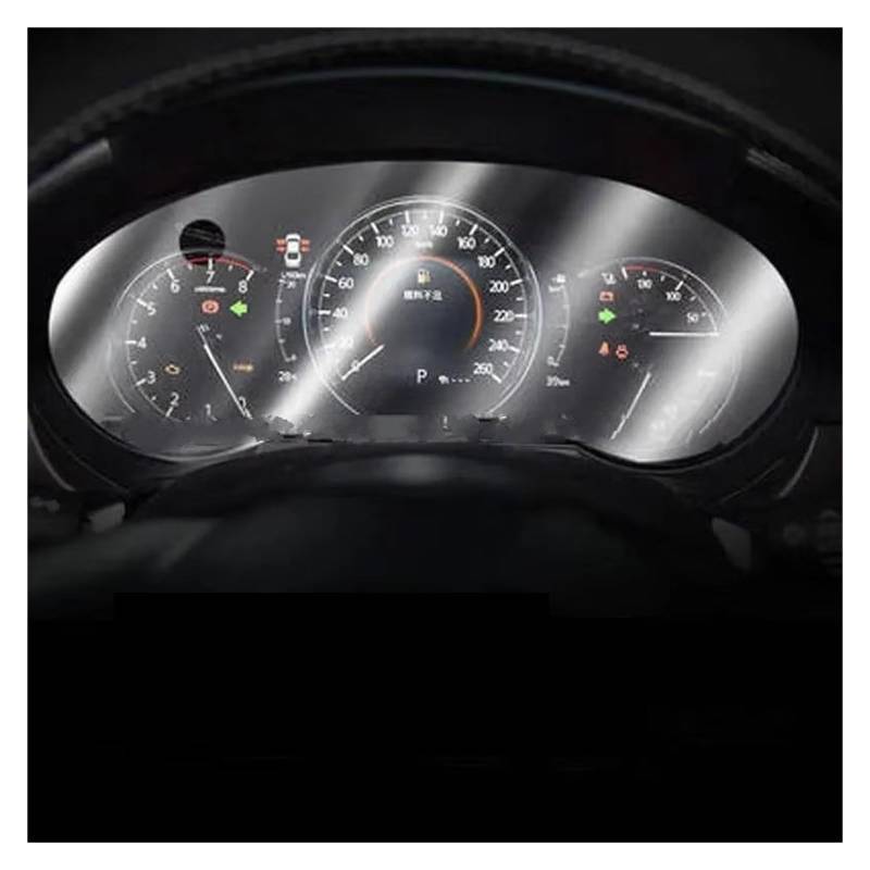 GPS Displayschutzfolie Für Mazda 6 Für CX-9 2020 2021 2022 2023 Auto Innen Instrument Panel LCD Bildschirm Innen Anti-scratch TPU Schutz Film Auto Displayschutz Folie(Left hole) von LPXYZD