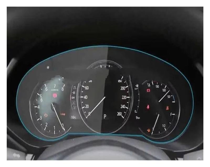 GPS Displayschutzfolie Für Mazda Für CX-5 2022 2023 2024 Auto Instrument Dashboard LCD Bildschirm Auto Innen Anti-scratch-Film Auto Displayschutz Folie von LPXYZD
