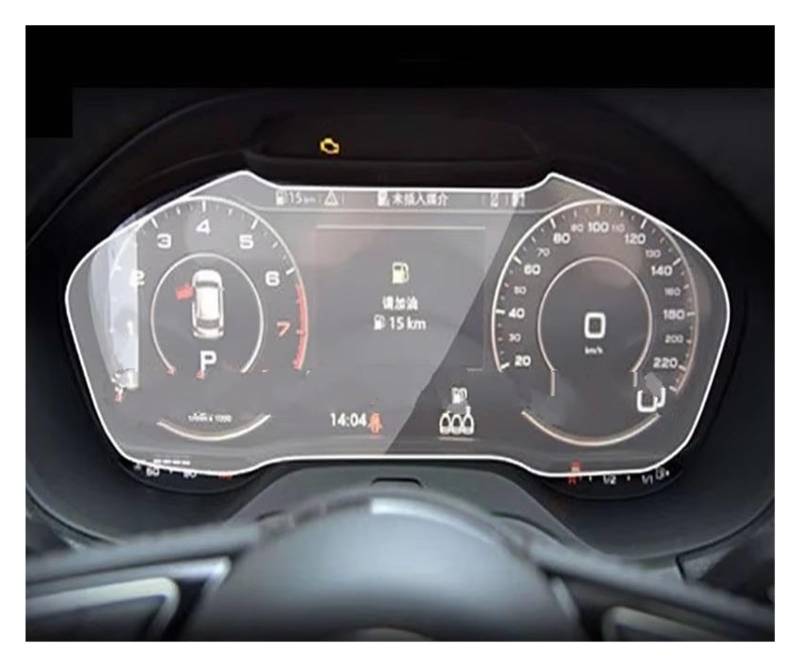 GPS Displayschutzfolie Für Q2 Für SQ2 2016 2017 2018 2019 2020 Auto Motiv Innen Instrument Panel Membran LCD Bildschirm Anti-scratch-Film Auto Displayschutz Folie von LPXYZD