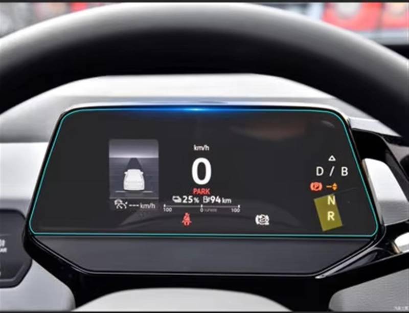 GPS Displayschutzfolie Für VW Für ID.3 2020 2021 Auto GPS Navigation Armaturenbrett Bildschirm Gehärtetem Glas Schutz Film Auto Innen Aufkleber Auto Displayschutz Folie(Dash board) von LPXYZD