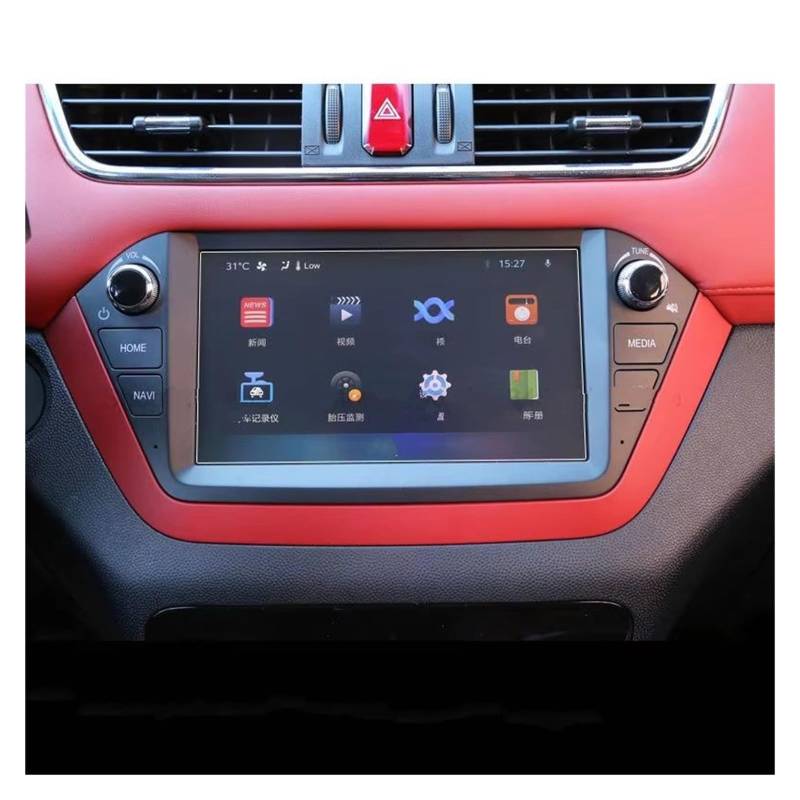 GPS Displayschutzfolie Gehärtetem Glas Display-schutzfolie Für JAC Für Verfeinern Für S2 2018 8 Zoll 7 Zoll GPS Navigation Auto Anti-scratch-Film Auto Displayschutz Folie(8inch) von LPXYZD