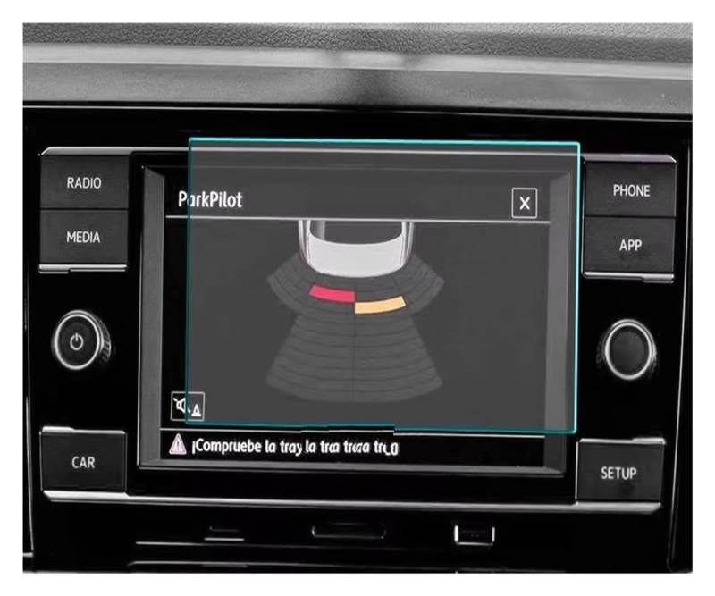 GPS Displayschutzfolie Gehärtetem Glas Schutz Film Für VW Für Virtus 2019 6.5 Zoll GPS Navigation Film LCD Bildschirm Refit Anti-scratch Film Auto Displayschutz Folie von LPXYZD