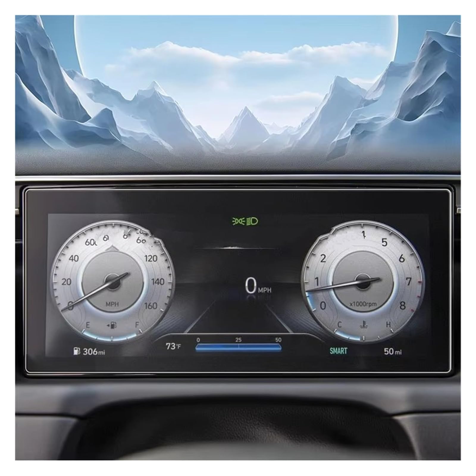 GPS Displayschutzfolie Gehärtetem Glas Screen Protector Film Für Tucson Für NX4 2021 2022 2023 Auto LCD-Dashboard Anti-scratch Film Auto Displayschutz Folie von LPXYZD