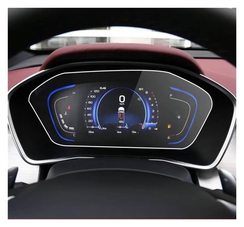 GPS Displayschutzfolie PET Schutz Film Für Geely Für Coolray Für Escape 2018 2019 2020 Auto Instrument Panel Screen Protector Dashboard Auto Displayschutz Folie von LPXYZD