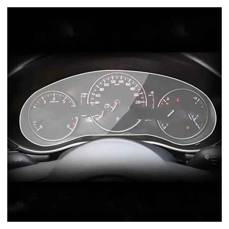 GPS Displayschutzfolie TPU Schutz Film Für Mazda 3 Für Axela 2019 2020 2021 Auto Innen Instrument Panel LCD Bildschirm Innen Anti-scratch Auto Displayschutz Folie von LPXYZD