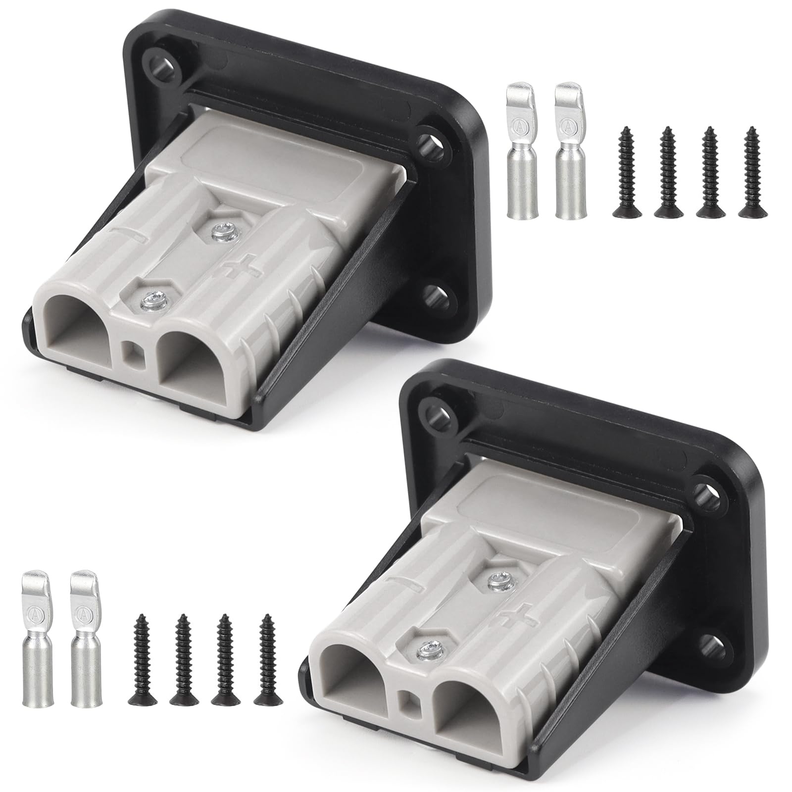 LPZMPZ 2 Stück Unterputz Einbaurahmen 50A Kompatibel mit Anderson SB50 Stecker, Batterieanschluss 50 A Stecker für Gabelstapler Auto Wohnmobil LKW Wohnwagen Boot Solaranlagen LPZMPZ 2 Stück Unterputz Einbaurahmen 50A Kompatibel mit Anderson SB50 Stecker, Batterieanschluss 50 A Stecker für Gabelstapler Auto Wohnmobil LKW Wohnwagen Boot Solaranlagen von LPZMPZ
