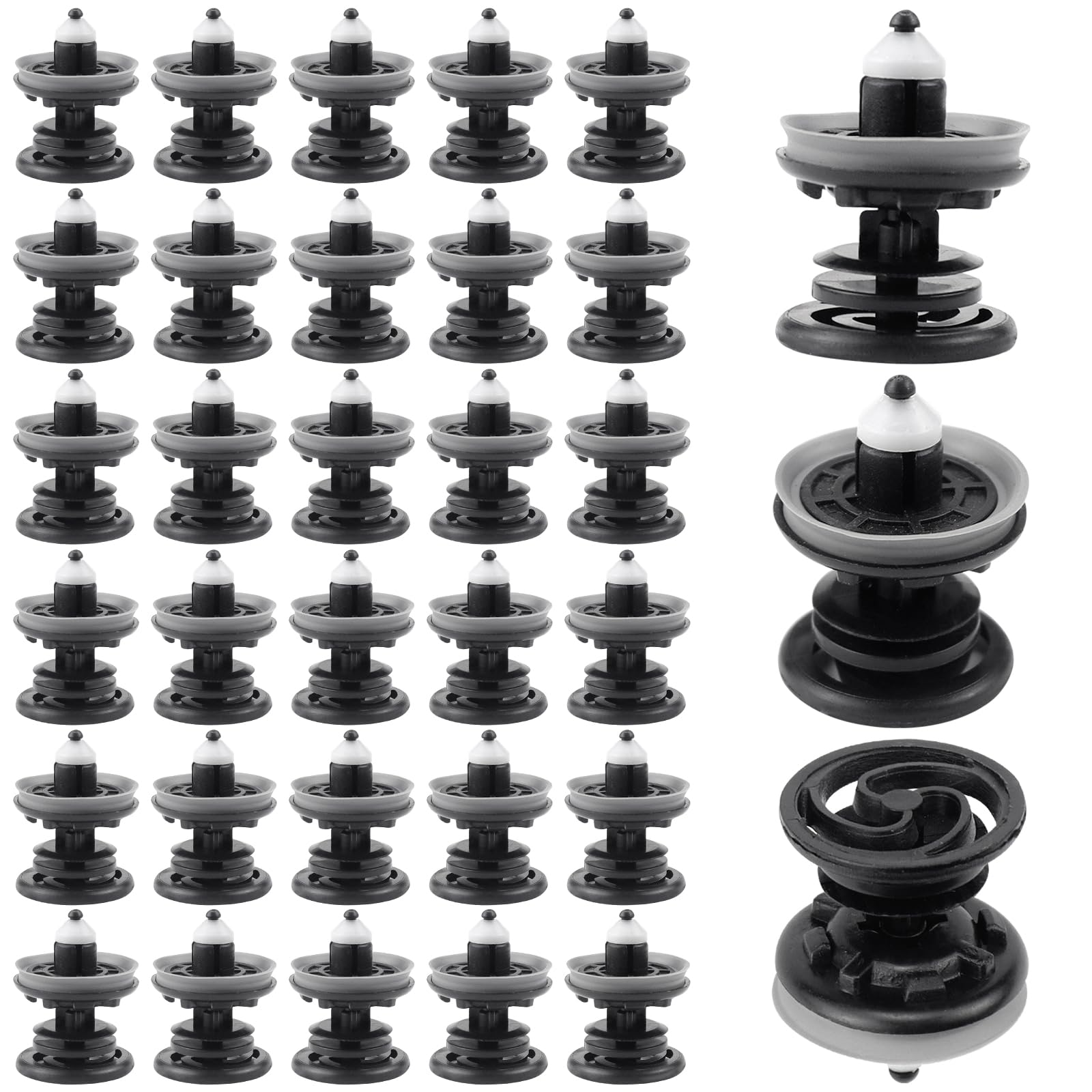LPZMPZ 30 Stück Türverkleidung Befestigungs 7L6868243 Kunststoff Auto Verkleidung Clips Befestigungsclips Kompatibel mit Vw Golf 5 6 7 T4 T5 Passat Polo Skoda Caddy, A1 A4 A5 A6 LPZMPZ 30 Stück Türverkleidung Befestigungs 7L6868243 Kunststoff Auto Verkleidung Clips Befestigungsclips Kompatibel mit Vw Golf 5 6 7 T4 T5 Passat Polo Skoda Caddy, A1 A4 A5 A6 von LPZMPZ
