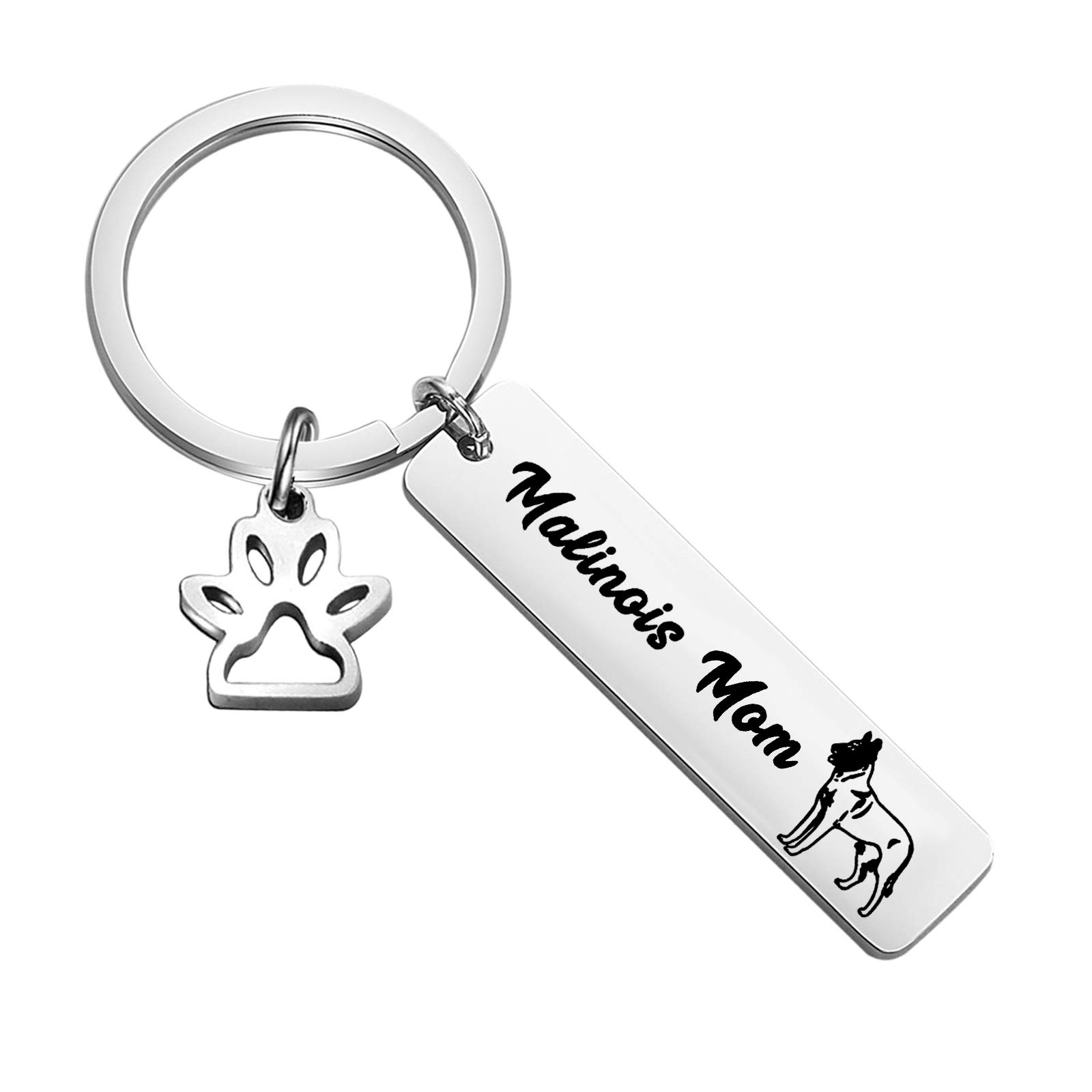 LQRI Belgischer Malinois Hund Geschenke – Malinois Hund Mama & Papa Schlüsselanhänger Geschenk für Tierliebhaber, Malinais Mom, Mitte LQRI Belgischer Malinois Hund Geschenke – Malinois Hund Mama & Papa Schlüsselanhänger Geschenk für Tierliebhaber, Malinais Mom, Mitte von LQRI