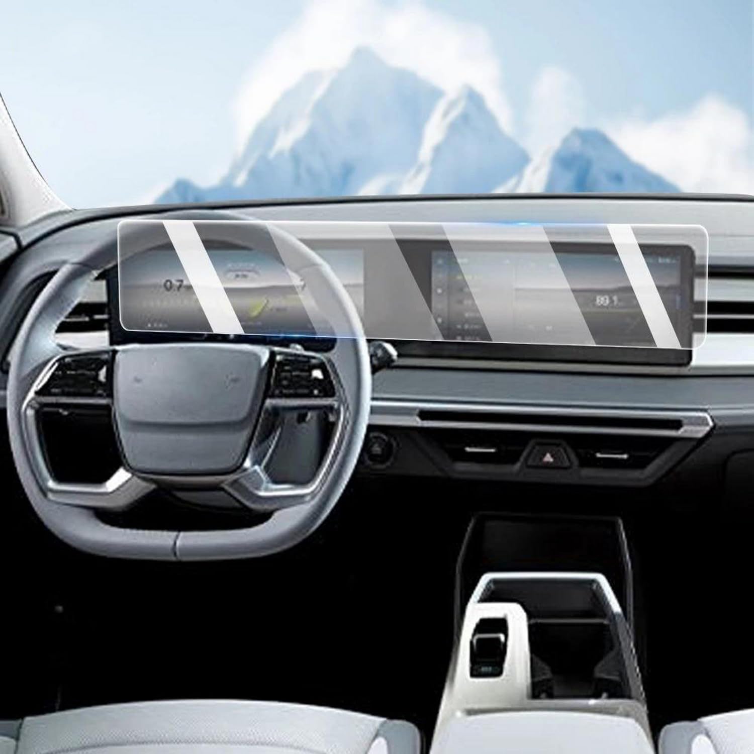 LQUNGE Displayschutzfolie für Konsole, Navigation, LCD-Bildschirm, TPU-Folie, Kratzer, für KGM Actyon 2025 LQUNGE Displayschutzfolie für Konsole, Navigation, LCD-Bildschirm, TPU-Folie, Kratzer, für KGM Actyon 2025 von LQUNGE