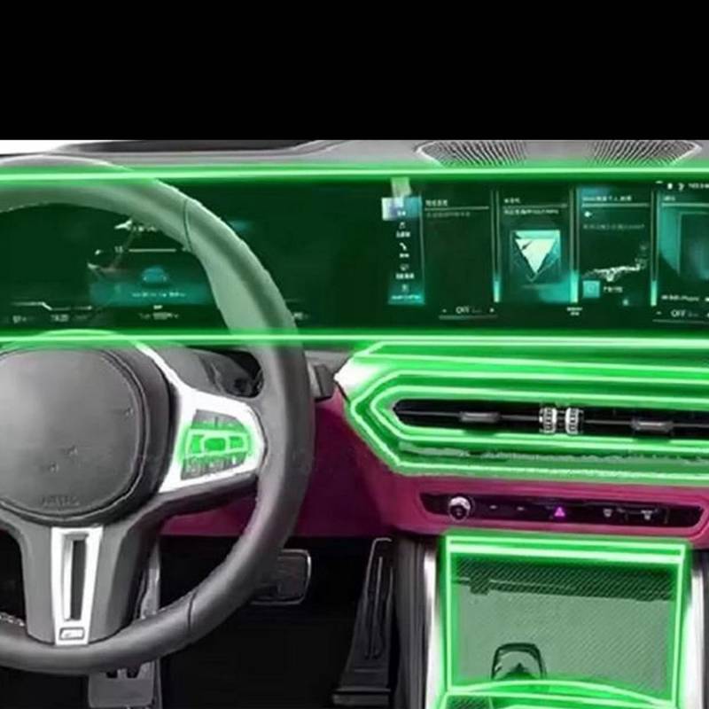 LQUNGE Displayschutzfolie für die Mittelkonsole, kratzfest, Reparatur, transparent, TPU-Aufkleber, Zubehör, für BMW G20 G21 Serie 3 2023 von LQUNGE