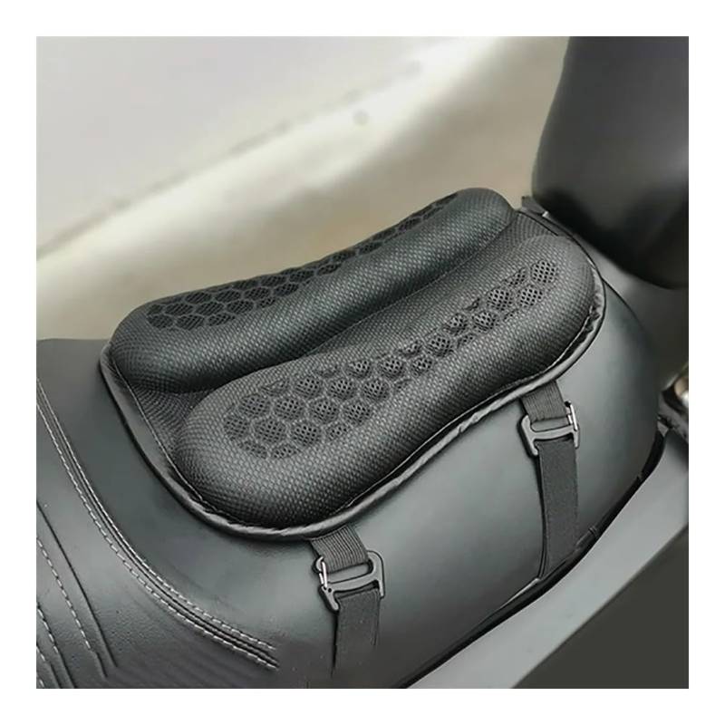 Air Pad Cover Atmungsaktiver Sitzbezug Bequemer Motorradsattel Stoßabsorbierendes Motorradzubehör von LQXGEWPMF