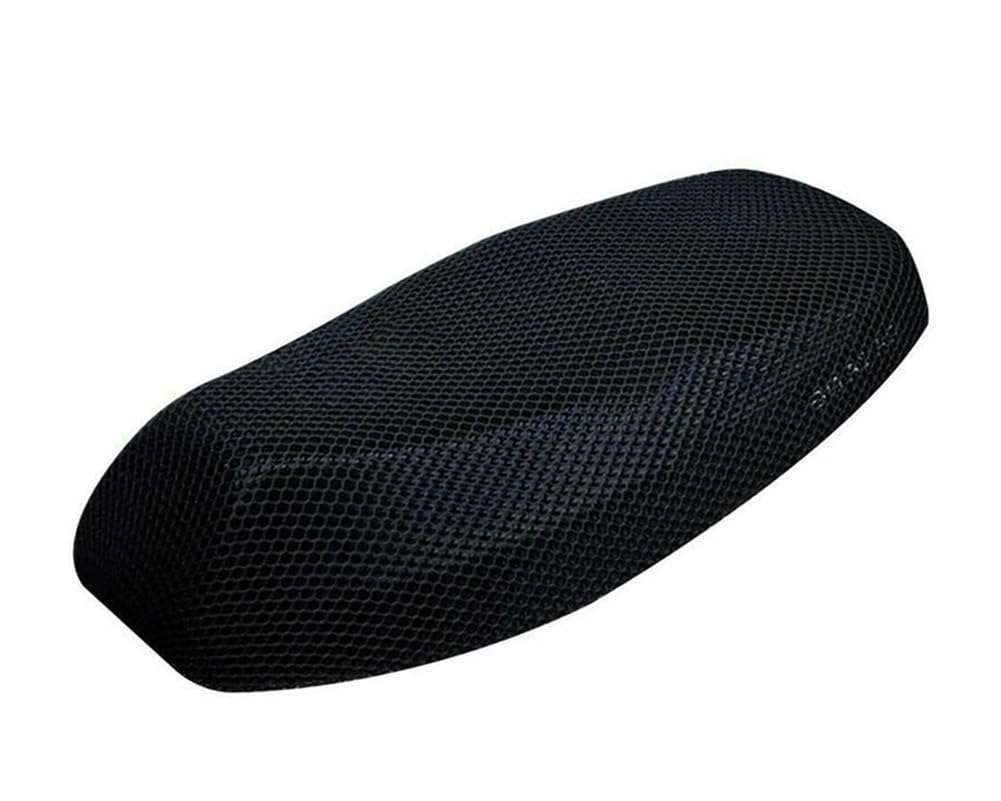 Atmungsaktive Motorrad-Sitzbezüge, Polyester, 3D-Spacer-Mesh, Motorrad, schwarzes Anti-Rutsch-Kissen, Zubehör Atmungsaktive Motorrad-Sitzbezüge, Polyester, 3D-Spacer-Mesh, Motorrad, schwarzes Anti-Rutsch-Kissen, Zubehör von LQXGEWPMF