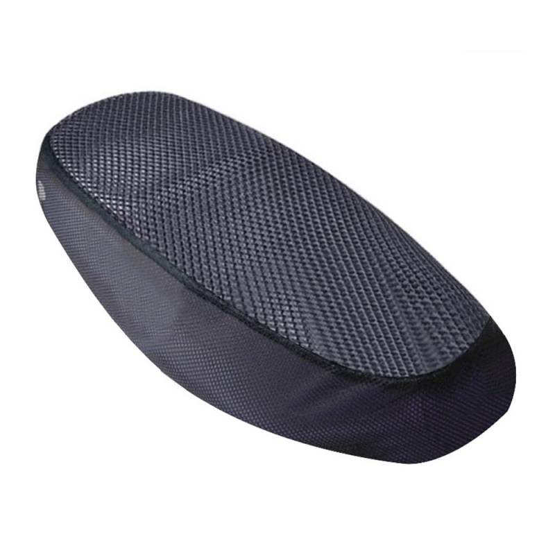 Atmungsaktiver Sommer 3D Mesh Sitzbezug Motorrad Moped Motorrad Roller Sitzbezüge Kissen Anti-Rutsch Wasserdicht von LQXGEWPMF