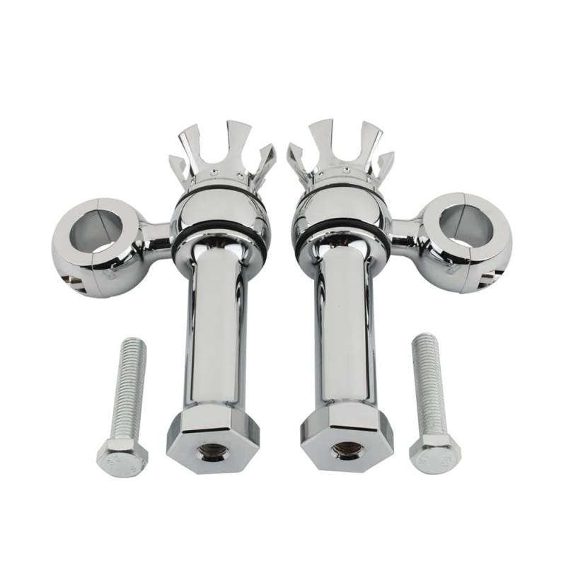 Riser für Lenker 1 Zoll 25MM FÜR Ha&rley Dav&idson Cruisers Choppers Motorrad Lenker Clamp Riser Aufstieg Bar Montieren von LQXGEWPMF