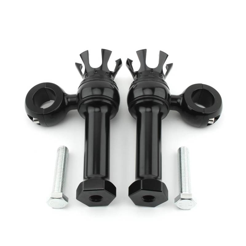 Riser für Lenker 1 Zoll 25MM FÜR Ha&rley Dav&idson Cruisers Choppers Motorrad Lenker Clamp Riser Aufstieg Bar Montieren von LQXGEWPMF