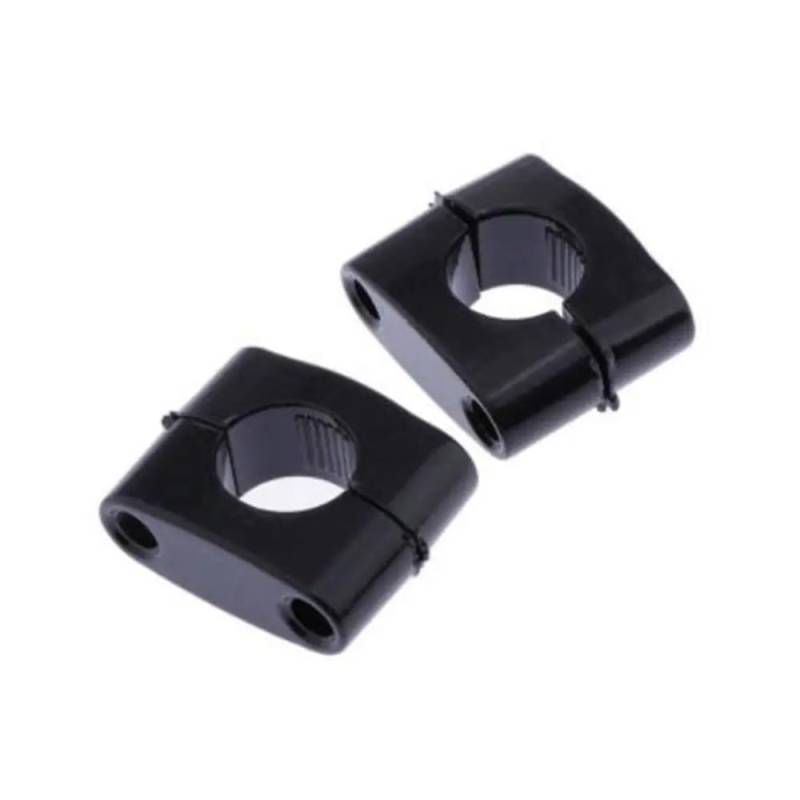 Riser für Lenker 22mm Professionelle Lenker Riser Montieren Aluminium Motorrad Lenker Fat Bar Montieren Clip Adapter Riser von LQXGEWPMF