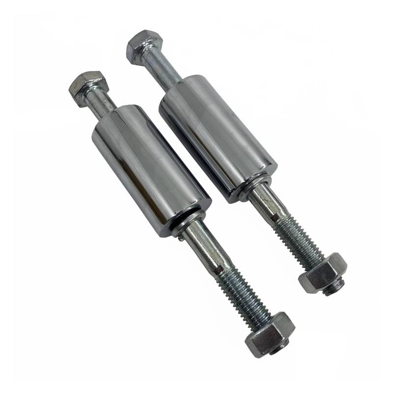 Riser für Lenker Chrom 2 "Höhe Lenker Riser Extention Spacer Für KAW&ASAKI 800 900 1500 1600 2000 Klassische Nomad von LQXGEWPMF