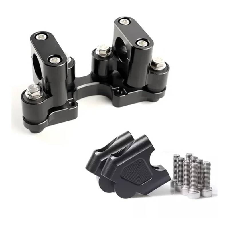 Riser für Lenker Für CFMOTO 450MT MT450 MT 450 MT 2023 2024 Erhöhung Bewegen Schock-absorbieren Lenker Basis Riser Clamp Dämpfung Stabilisator von LQXGEWPMF