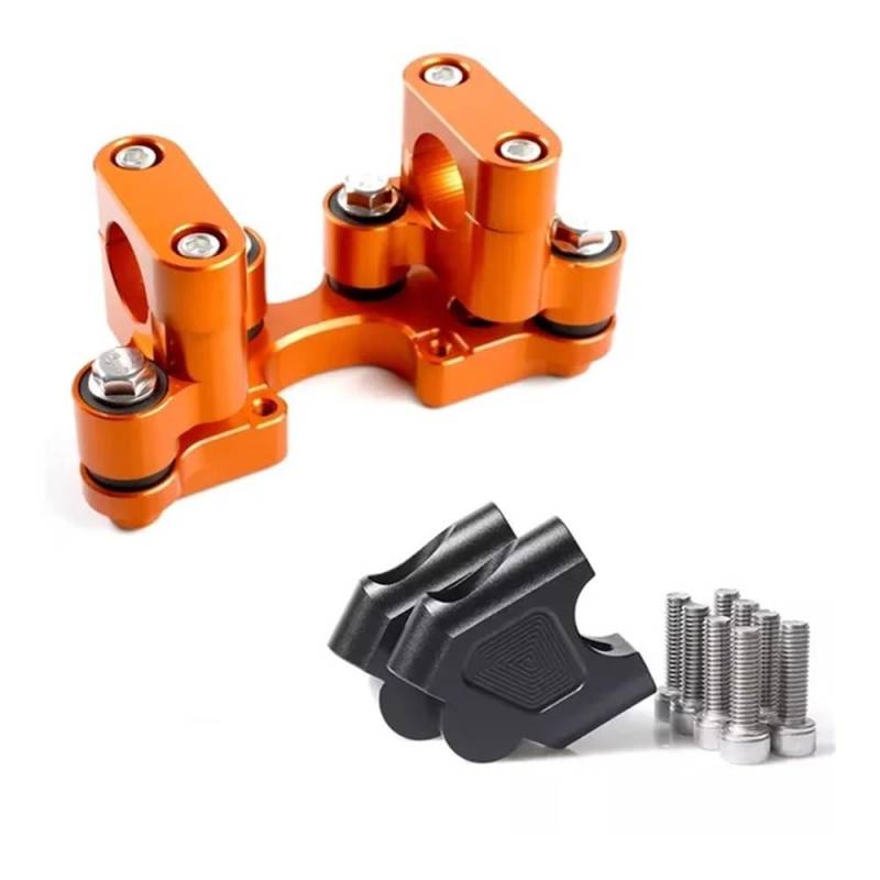 Riser für Lenker Für CFMOTO 450MT MT450 MT 450 MT 2023 2024 Erhöhung Bewegen Schock-absorbieren Lenker Basis Riser Clamp Dämpfung Stabilisator von LQXGEWPMF