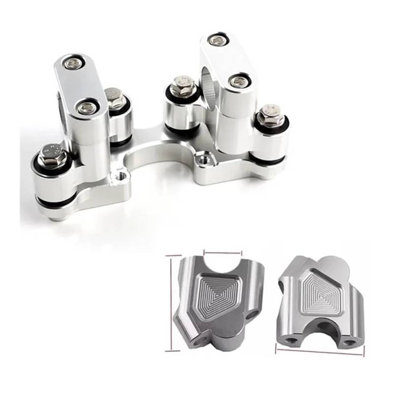 Riser für Lenker Für CFMOTO CF Moto 450MT MT450 MT 450 MT 2024 Zubehör Lenker Stoßdämpfer Erhöhte Bewegen Lenker Riser Clamp von LQXGEWPMF