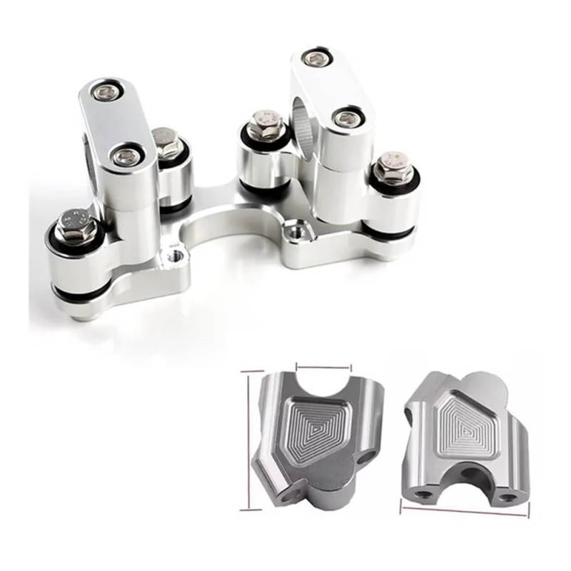 Riser für Lenker Für CFMOTO CF Moto 450MT MT450 MT 450 MT Zubehör Lenker Riser Clamp Montieren Basis Erhöhung Bewegen Dämpfung Stabilisator von LQXGEWPMF