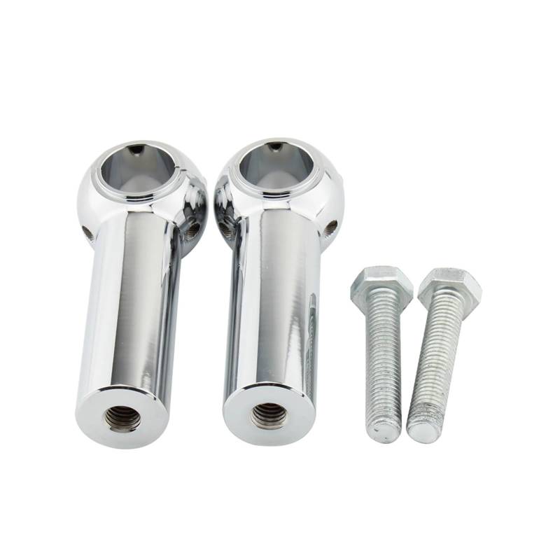 Riser für Lenker Für Ha&rley Dav&idson Cruisers Choppers Metrics Alle Motorräder mit 2,5 cm/1" Stangendurchmesser 4 Zoll 5" Griff Lenkererhöhungssatz von LQXGEWPMF