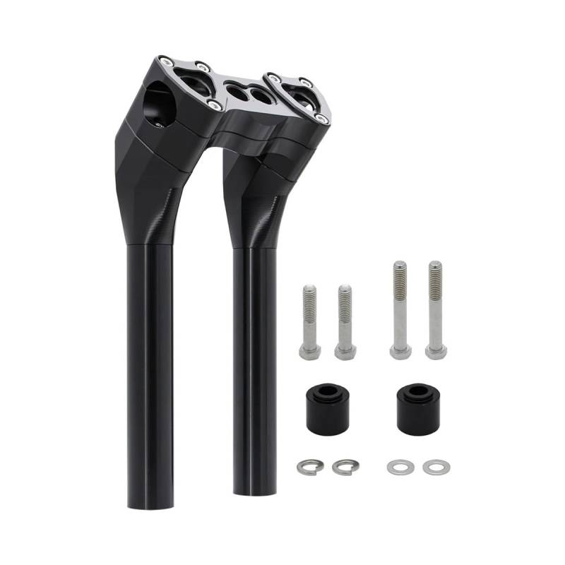 Riser für Lenker Für Ha&rley Sportster Dyna Softail Street FXBB Custom Motorradzubehör DS Style Pullback Riser 28mm Lenker T-Bar von LQXGEWPMF