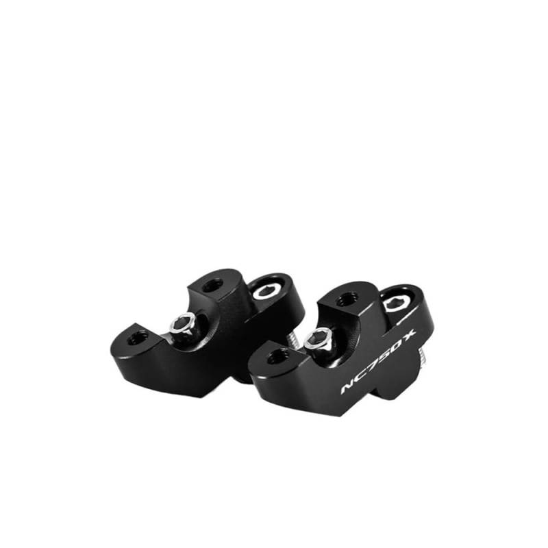 Riser für Lenker Für Ho&nda NC 750 X NC750X 2016-2021 CB500X CB500F CB300F Motorradzubehör Riser Hebelenkerklemme Lenker Riser von LQXGEWPMF