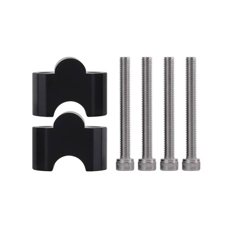 Riser für Lenker Motorrad-Lenkererhöhungs-Hebeklemme, Lenker passend für KAW&ASAKI Ve&rsys650 Ve&rsys 650 2023, Lenkererhöhungs-Klemmenrücken von LQXGEWPMF