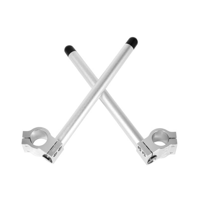 Riser für Lenker Motorrad Universal 7/8 "22mm Gabel Rohr Lenker Riser Rised CNC Aluminium Motorrad Griff Bar Clip-On Für Ha&rley Cafe Racer von LQXGEWPMF